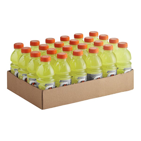 Gatorade Thirst Quencher Lemon Lime Sports Drink 20 fl. oz. - 24/Case
