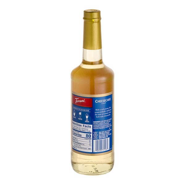 Torani Cheesecake Flavoring Syrup 750 mL Glass Bottle