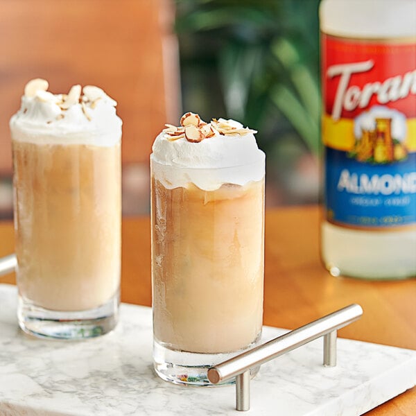 Torani Almond (Orgeat) Flavoring Syrup 750 mL Glass Bottle
