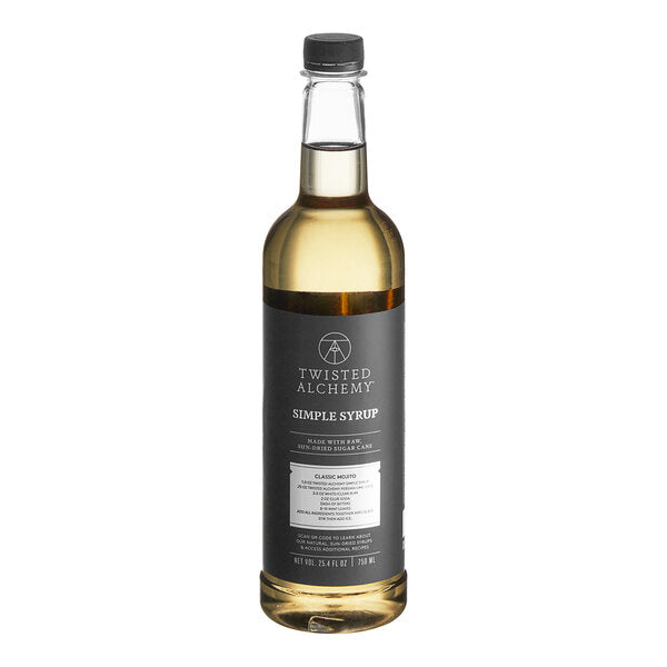 Twisted Alchemy Simple Syrup 25 oz. - 6/Case