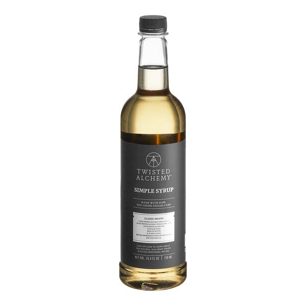 Twisted Alchemy Simple Syrup 25 oz. - 6/Case