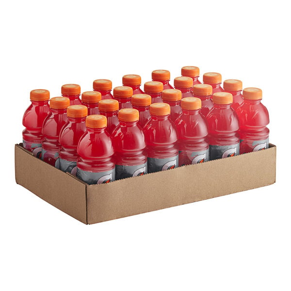 Gatorade Thirst Quencher Fruit Punch Sports Drink 20 fl. oz. - 24/Case