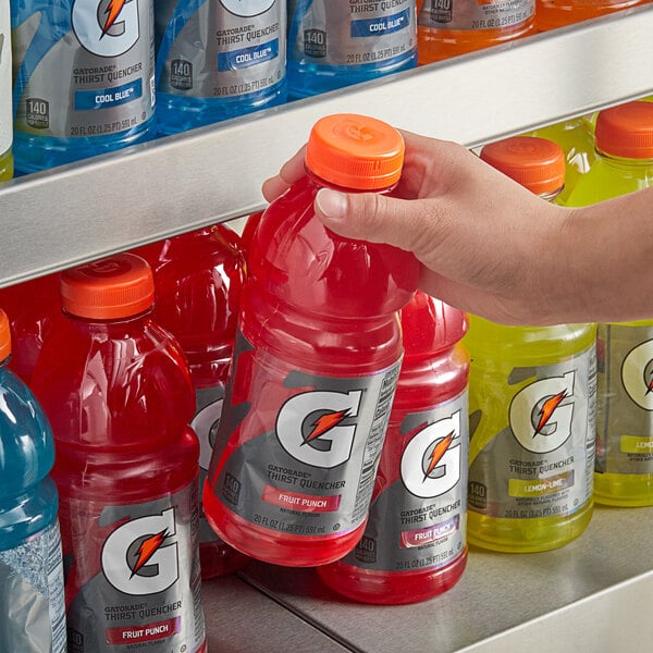 Gatorade Thirst Quencher Fruit Punch Sports Drink 20 fl. oz. - 24/Case