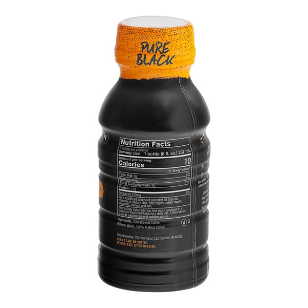 Java House Pure Black Cold Brew Coffee 8 fl. oz. - 24/Case