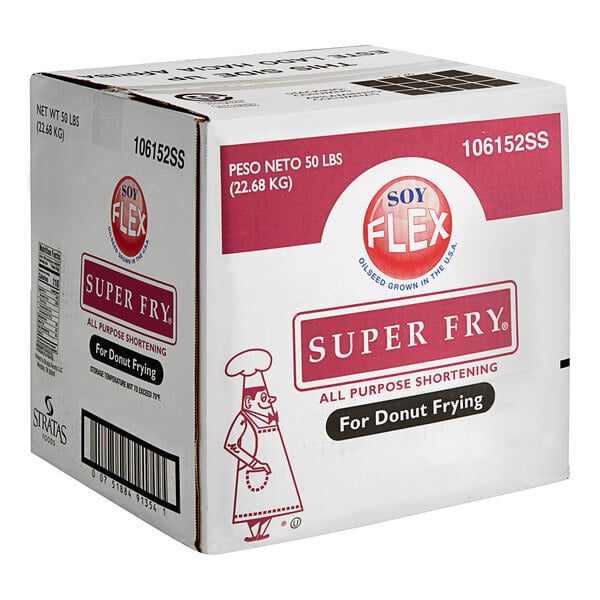 Stratas Super Fry Soy Flex Donut Shortening 50 lb. – High-Performance Deep Frying Solution