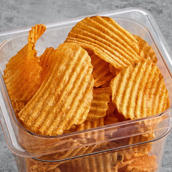 Martin's Bar-B-Q Waffle Cut Potato Chips - 3 lb.