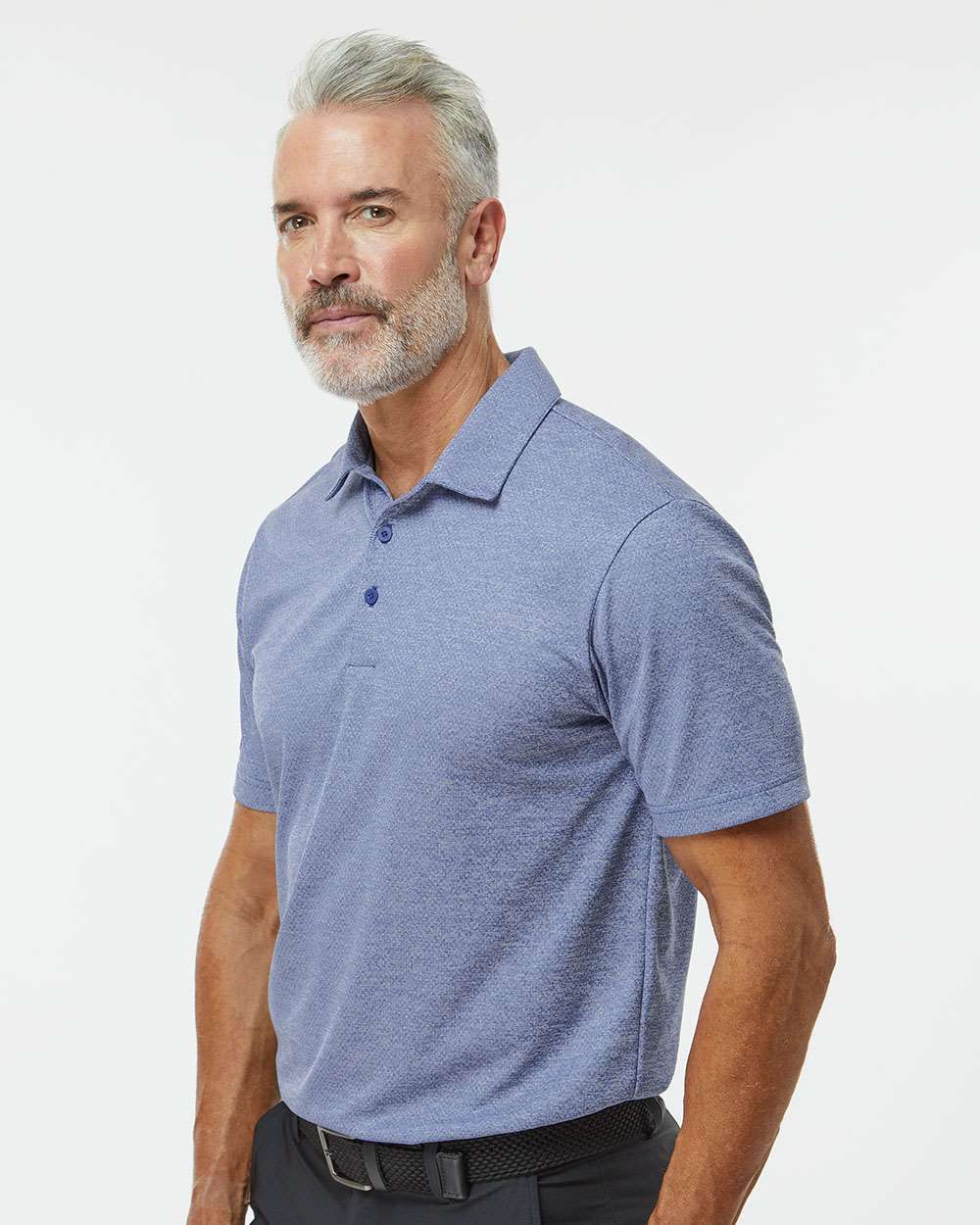 Adidas® Space Dyed Polo