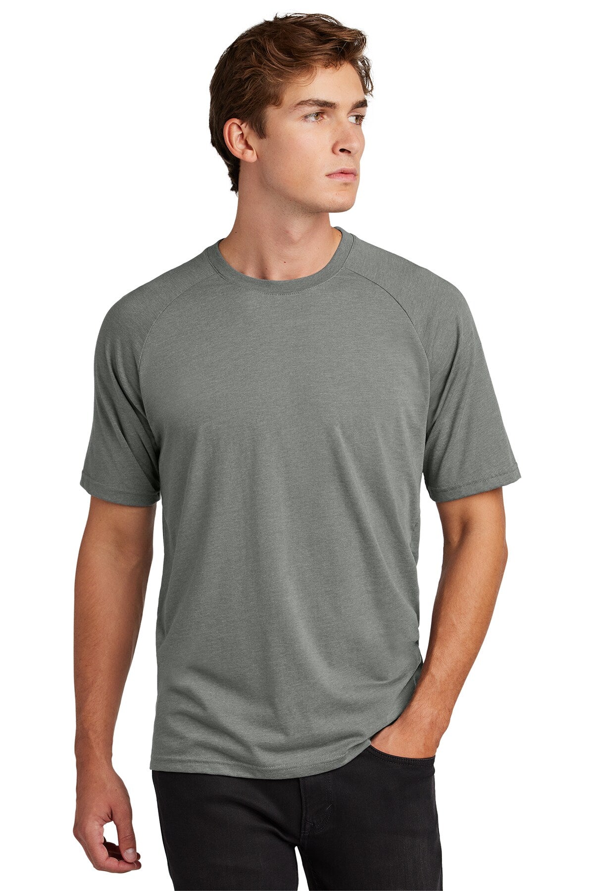 Sport-Tek® Crew Neck Short Sleeve Halftime Raglan Tee