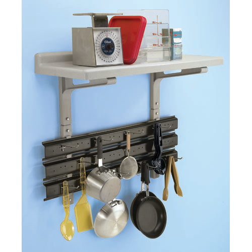 Cambro CSWS36EK110 Wall-Shelf Extender 36" - Black