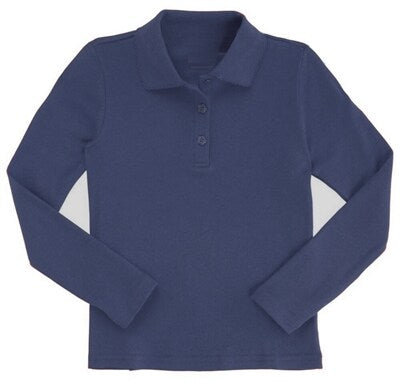 Girls Long Sleeve Polo T-shirt | RADYAN®
