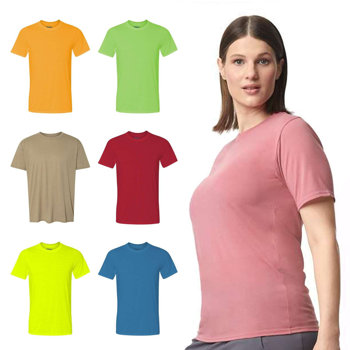 Gildan® Performance Crewneck Short Sleeve T-Shirt