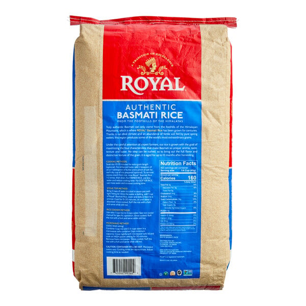 Royal Basmati Rice - 40 lb.