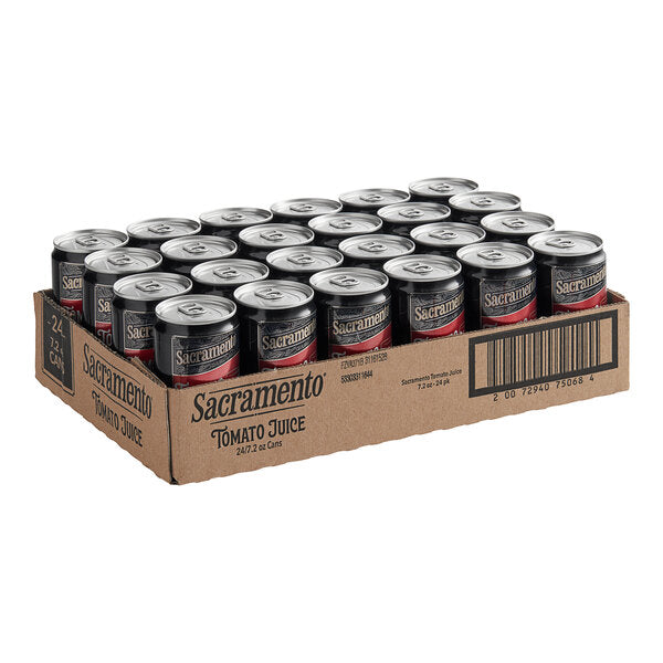 Sacramento Tomato Juice 7.2 fl. oz. - 24/Case