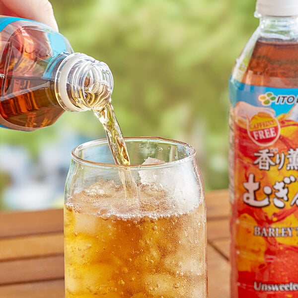 Ito En Mugicha Barley Iced Tea 16.9 fl. oz. - 12/Case