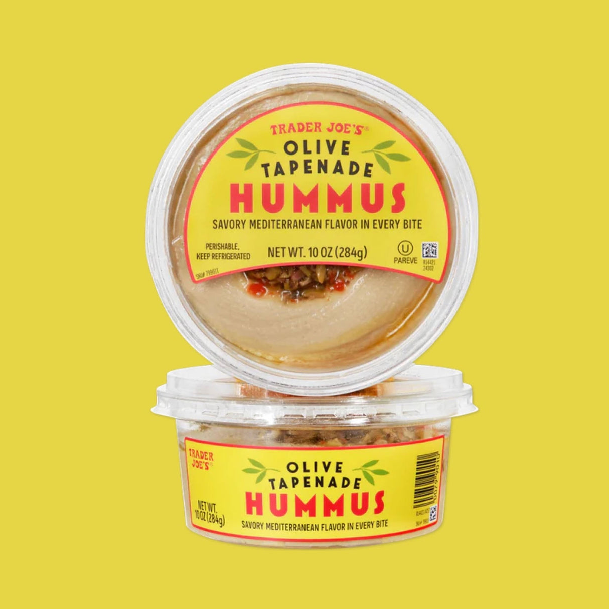 Olive Tapenade Hummus - 10 Oz