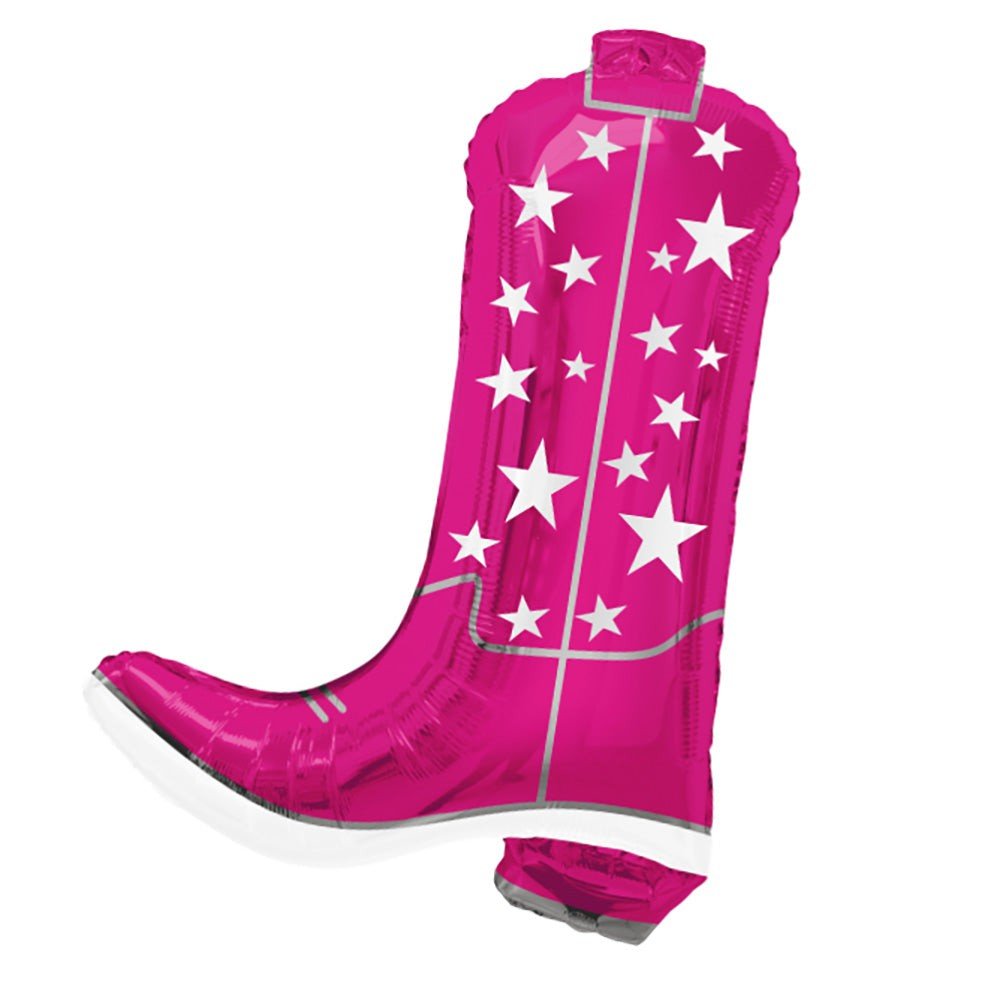Foil Balloon Cowgirly Boot