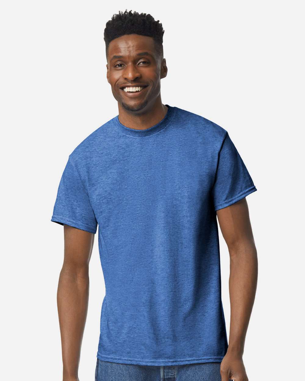 12 Pack Gildan® Mens Short Sleeve Crewneck DryBlend T-Shirt