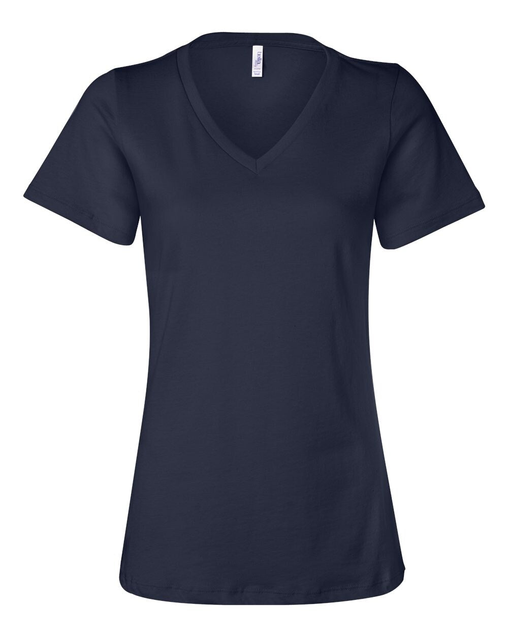 BELLA + CANVAS® Women’s Jersey Relaxed Short Sleeve V-Neck T-Shirt