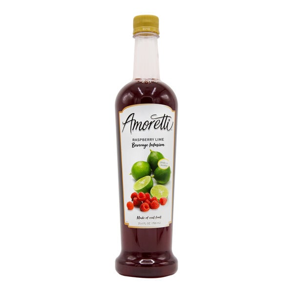 Amoretti Raspberry Lime Beverage Infusion 25.4 fl. oz.