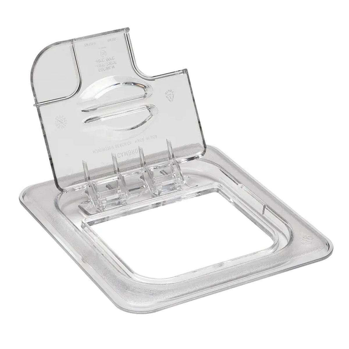 Cambro FlipLid Notched, 1/6 Size