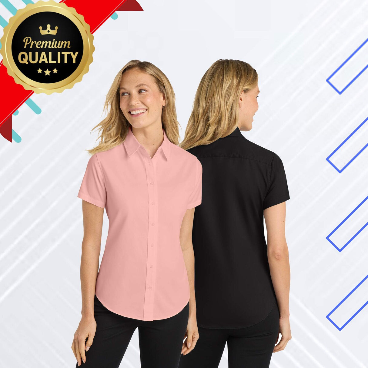 Port Authority® Women's Short Sleeve Easy Care Shirt