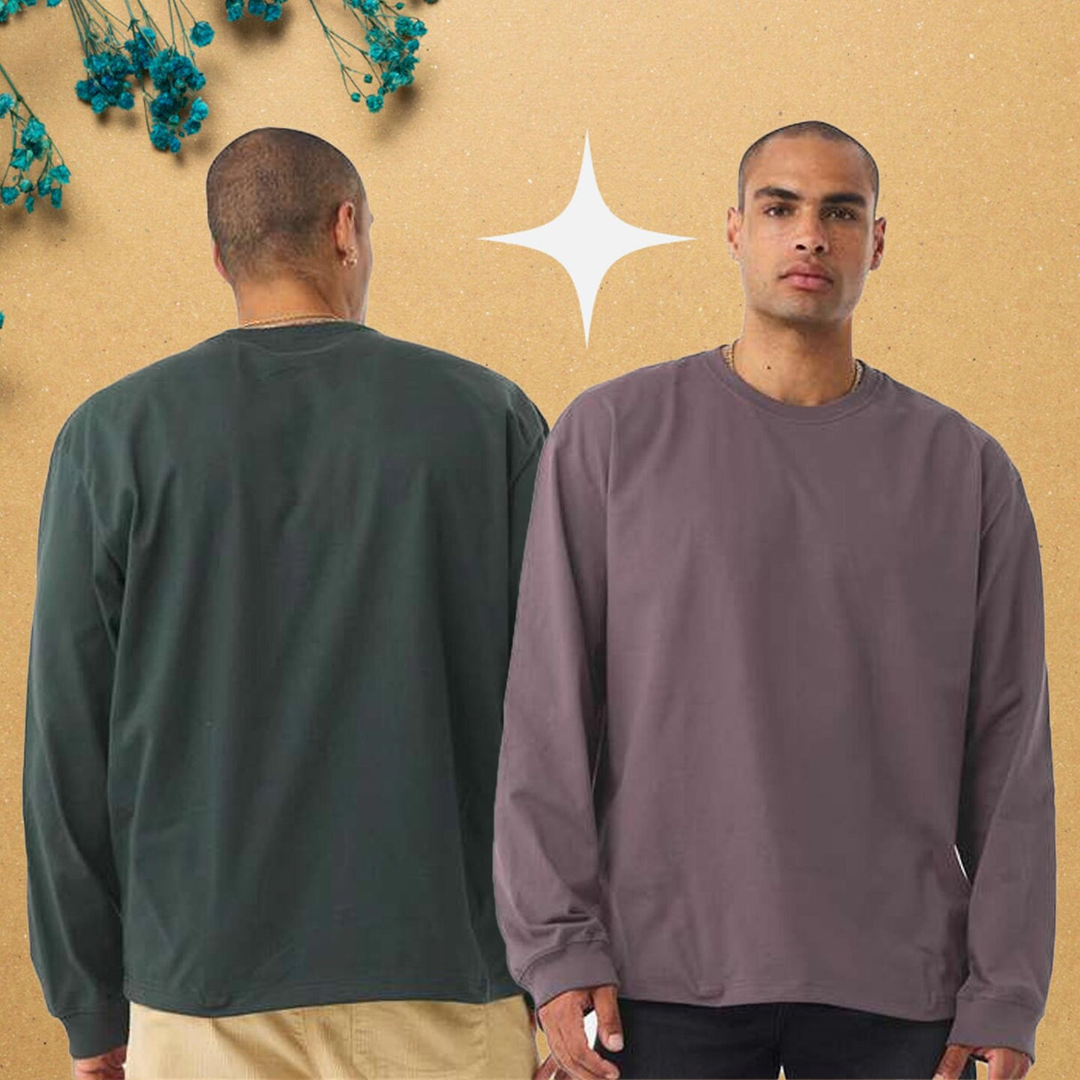 BELLA + CANVAS® Unisex 7.5 oz Heavyweight Long Sleeve Tee