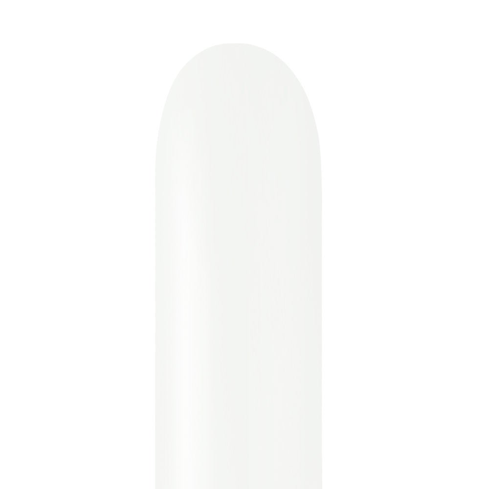 Latex Entertainer Balloons White