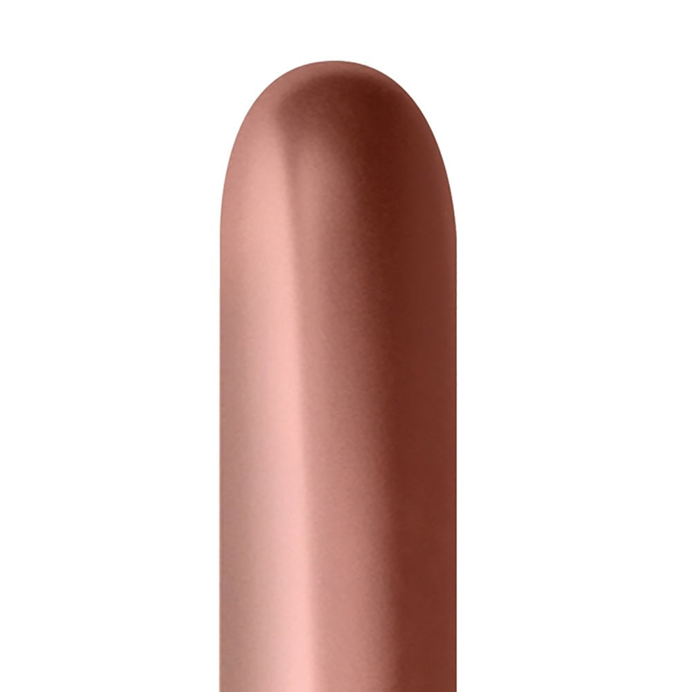 Latex Entertainer Balloons 260S Reflex Rose Gold