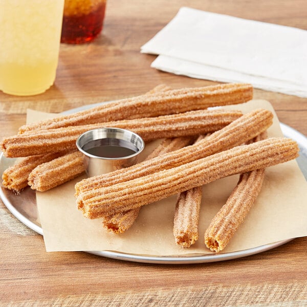 Hola Churros 10" Churros with Cinnamon Sugar Topping - 100/Case