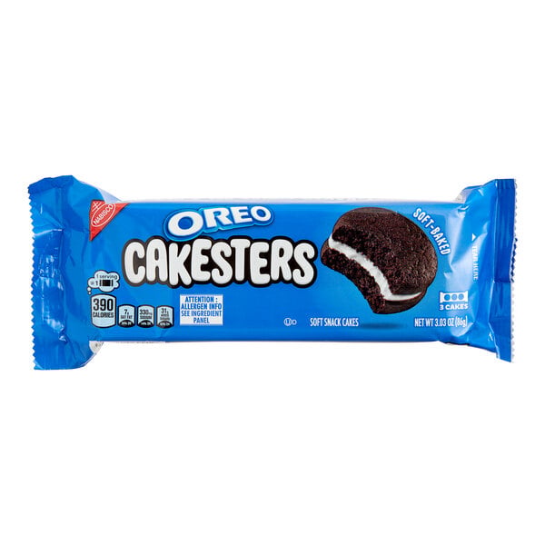Nabisco Oreo Cakesters Snack Pack 3-Count (3.03 oz.) - 48/Case