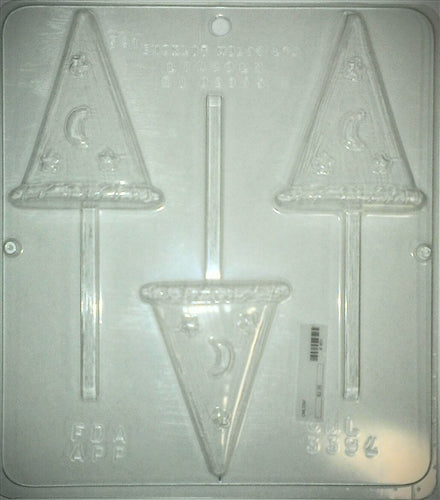 Wizard Hat Sucker Chocolate Mold