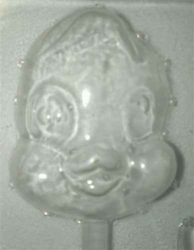 Easter Chick Head Sucker Chocolate Mold