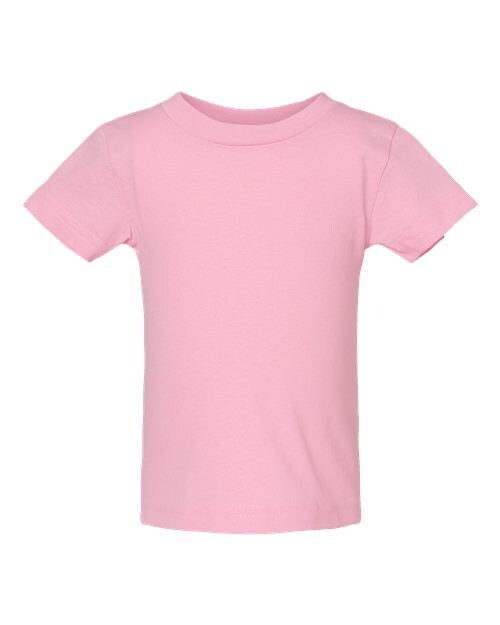 RADYAN® Infant Cotton Crewneck Short Sleeve Jersey Tee