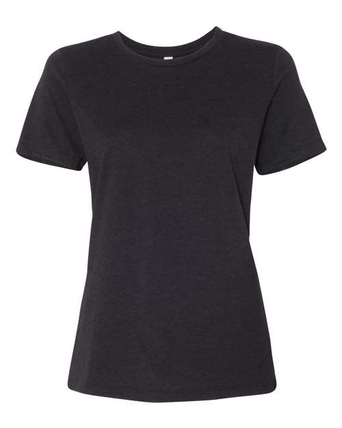 BELLA + CANVAS® Women’s Relaxed Fit Short Sleeve Heather CVC Tee