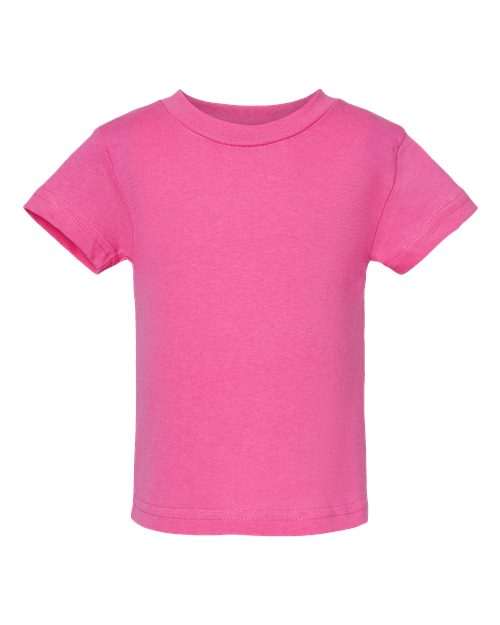 RADYAN® Infant Cotton Crewneck Short Sleeve Jersey Tee