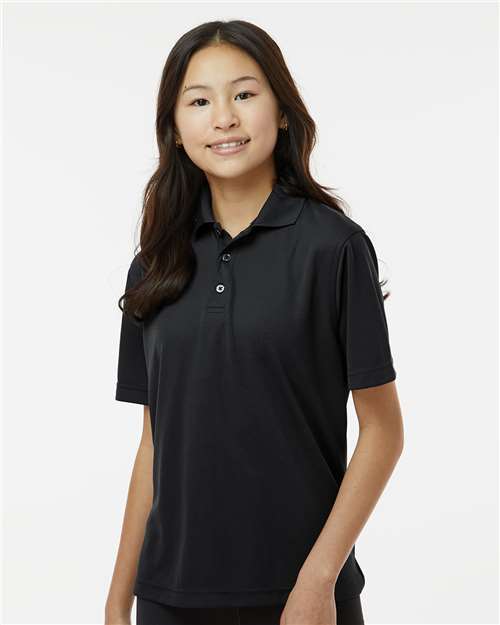 Paragon® Youth Saratoga Performance Mini Mesh Polo T-shirt