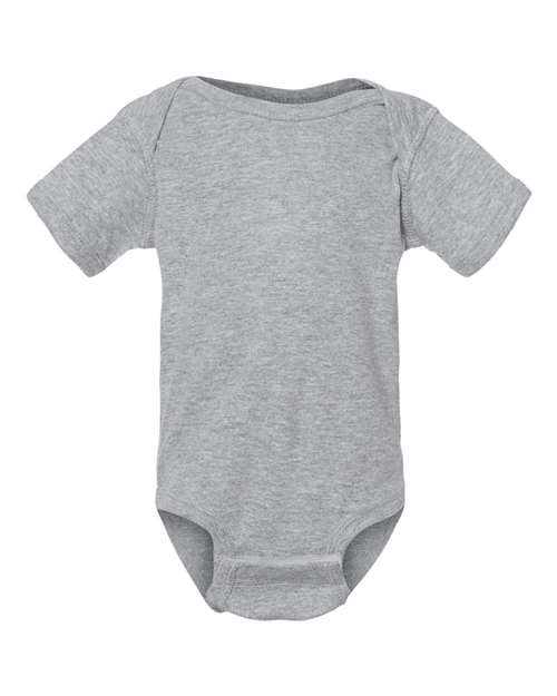 RADYAN® Infant Short Sleeve Baby Rib Bodysuit