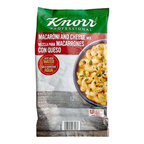Knorr 28.8 oz. Macaroni and Cheese Mix - 4/Case