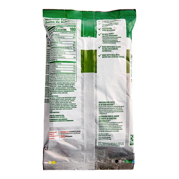 Knorr 27 oz. Soup du Jour Clam Chowder Soup Mix - 4/Case