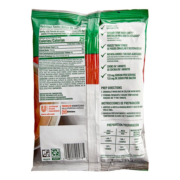 Knorr 13.5 oz. Low Sodium Brown Gravy Mix - 6/Case