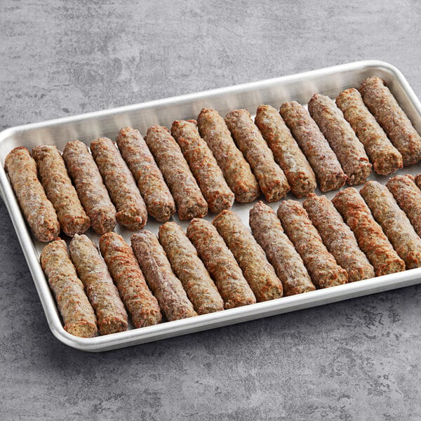 Hatfield 1 oz. Fully Cooked Sage Sausage Link - 160/Case