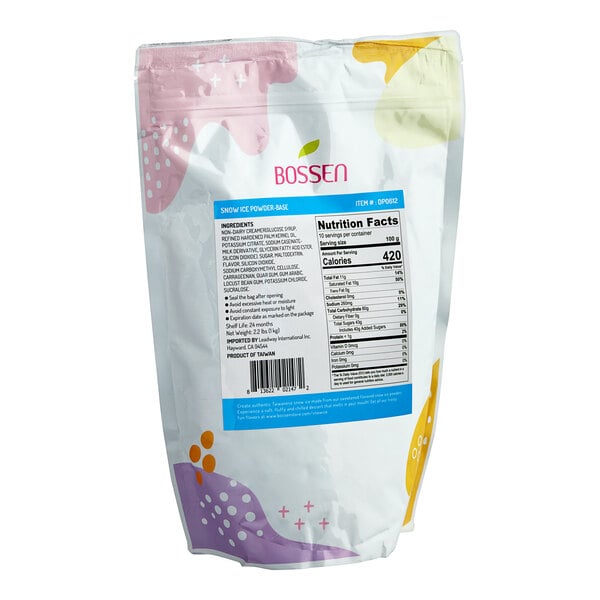 Bossen 2.2 lb. Milk Snow Ice Powder Mix