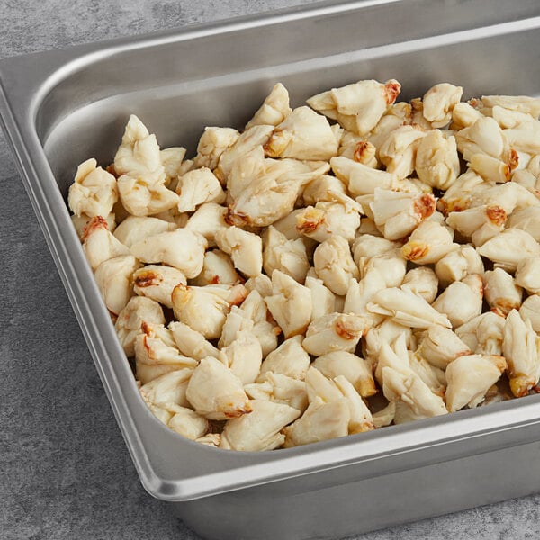 Handy 1 lb. Jumbo Lump 90/130 Crab Meat - 6/Case