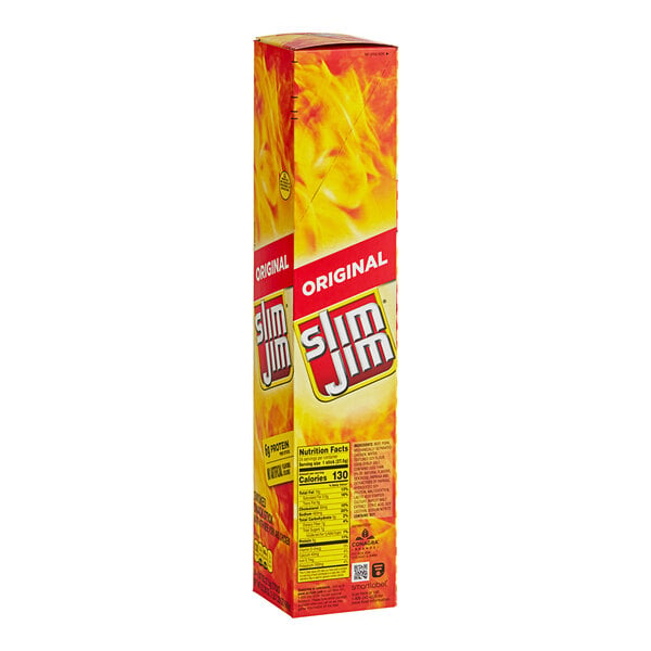 Slim Jim Original Meat Stick 0.97 oz. - 144/Case
