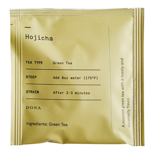 Dona Hojicha Green Tea Sachet - 50/Box