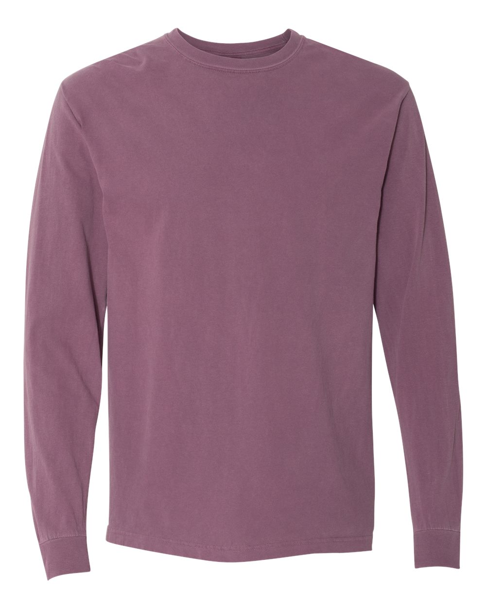Comfort Colors® Garments Dyed Heavyweight Crewneck Long Sleeve T-Shirt