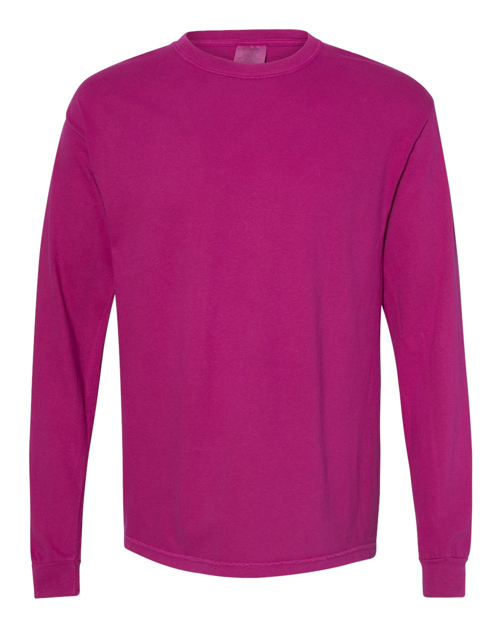 Comfort Colors® Garments Dyed Heavyweight Crewneck Long Sleeve T-Shirt