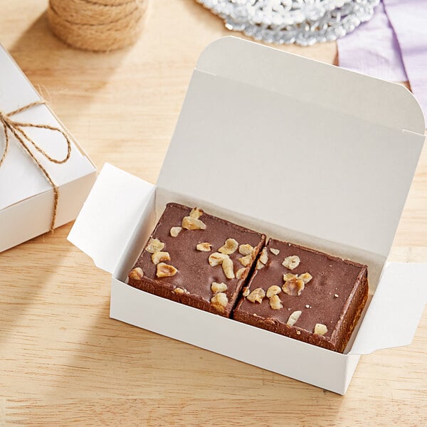 Nats Rawline Plant-Based Vegan Chocolate and Hazelnut Raw Cake Square 2.3 oz. - 12/Case