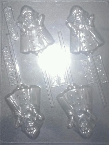 Cute Female Vampire Chocolate Sucker Mold