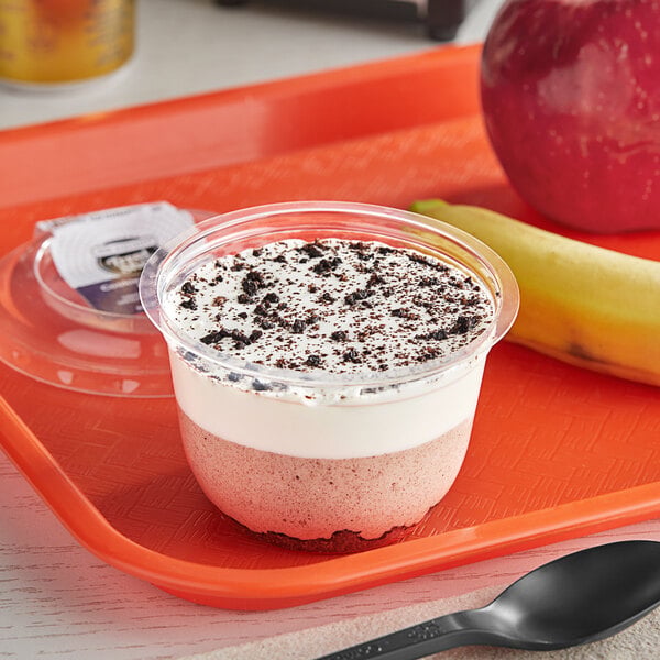 Our Specialty Treat Shop Cookies 'n' Creme Mousse Parfait Cup 4.5 oz. - 8/Case